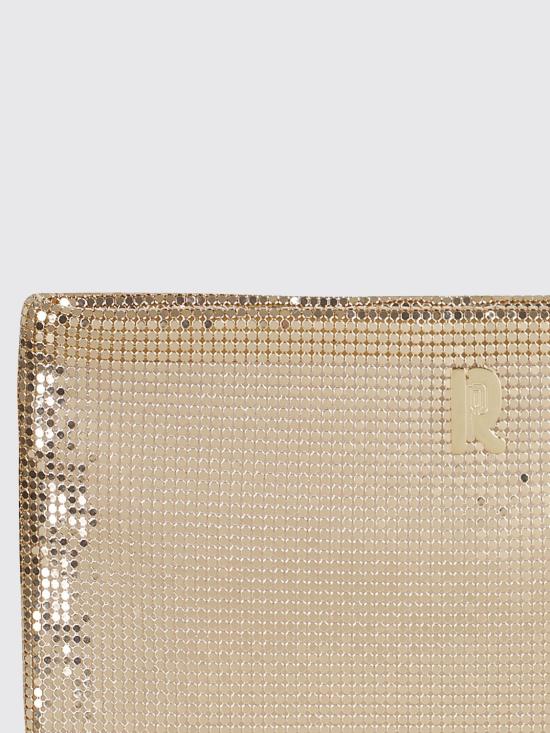 25FW 파코라반 클러치/파우치 25PSS0505MET736 P710 Gold - PACO RABANNE