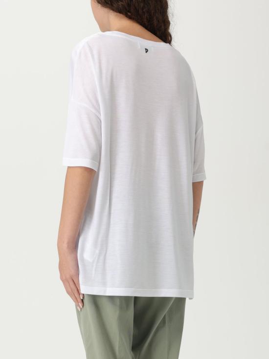 25SS 돈답 반팔 티셔츠 DS041JF0349DXXX 000 White - DONDUP