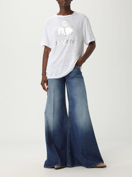 25SS 이자벨마랑에뚜왈 반팔 티셔츠 ZEWELGB White - ISABEL MARANT ETOILE