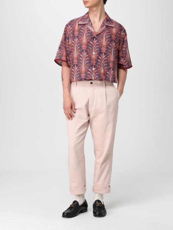 25SS 발렌티노 가라바니 반팔 셔츠 6V0AA111ATM BC1 Burgundy - VALENTINO GARAVANI