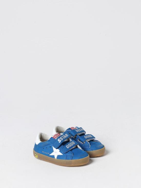 25FW [키즈] 골든구스 스니커즈 GJF00111F00607550479 Blue - GOLDEN GOOSE