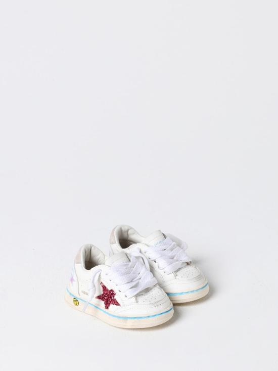 25FW [키즈] 골든구스 스니커즈 GJF00439F00592911870 White - GOLDEN GOOSE