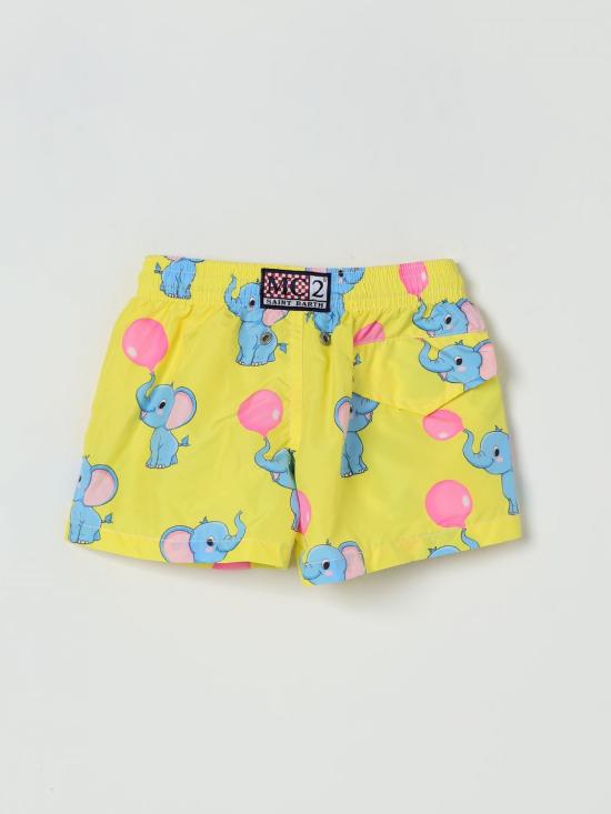 25SS [키즈] 세인트바쓰 스윔팬츠 JEA000403933H ELE BIG BABOL 92 Yellow - MC2 SAINT BARTH