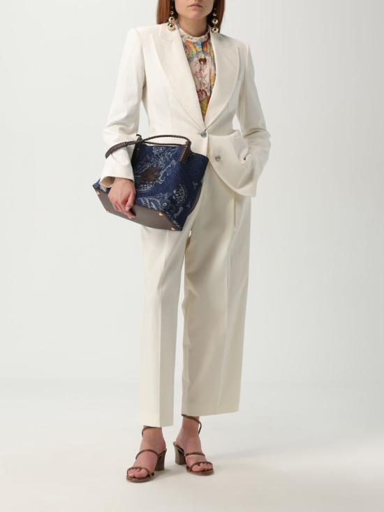  에트로 블라우스 WRIA004899A5J0 X0803 Yellow Cream - ETRO