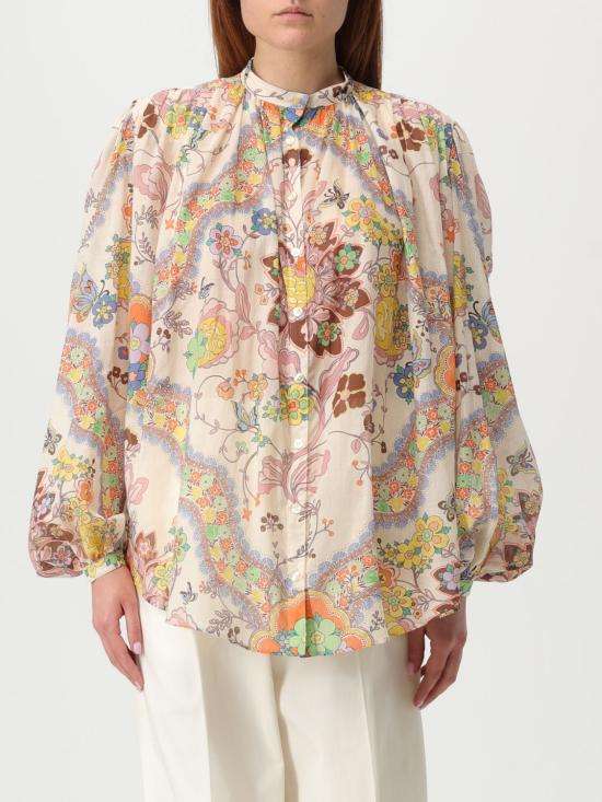  에트로 블라우스 WRIA004899A5J0 X0803 Yellow Cream