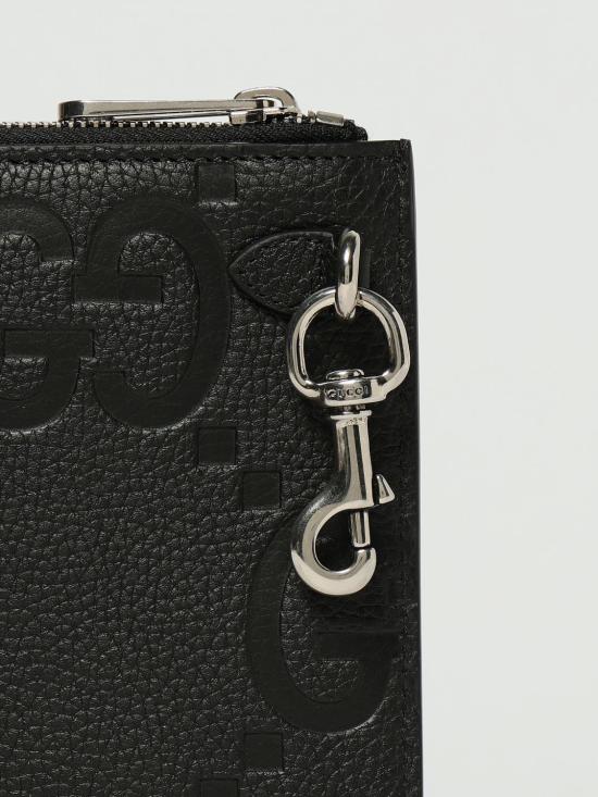 25SS 구찌 점보 스몰 파우치  821102AABY0 1000 Black - GUCCI