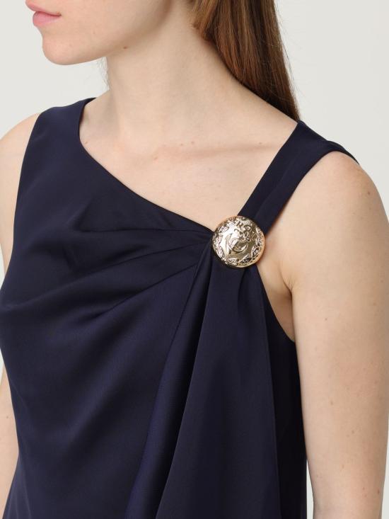 25SS 랄프 로렌 롱 원피스 253957437 410 Navy - RALPH LAUREN