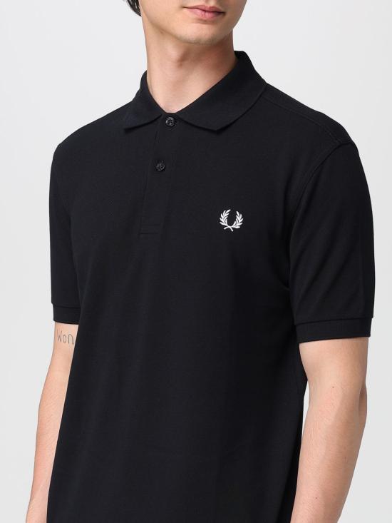 25FW 프레드페리 폴로 티셔츠 M6000 350 Black - FRED PERRY