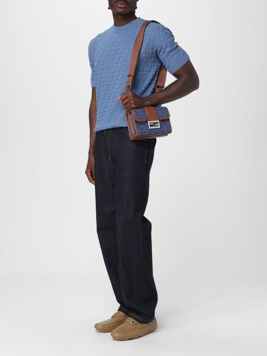 25FW 펜디 숄더백 7VA649AUGO F1SCG Denim - FENDI