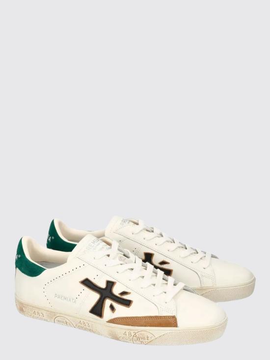 26SS 프리미아타 스티븐 로우 스니커즈 STEVEN 7284 Green - PREMIATA