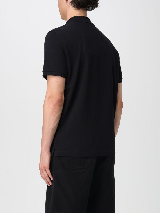 25FW 무스너클 폴로 티셔츠 M34MT712G 292 Black - MOOSE KNUCKLES