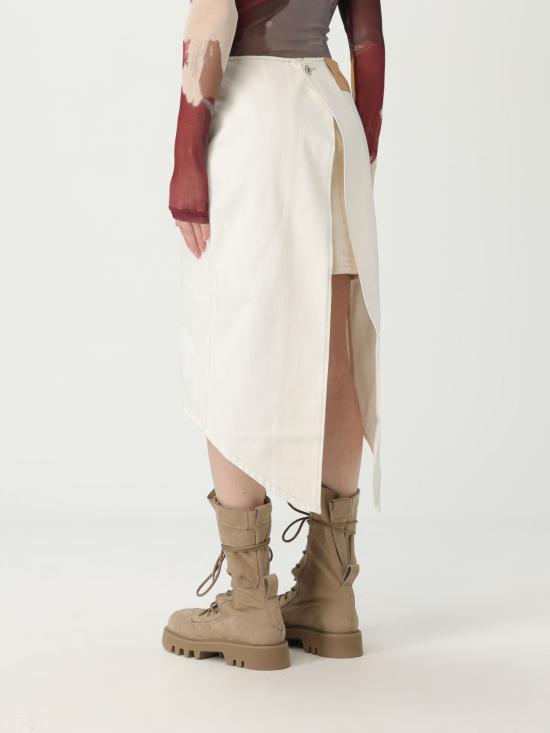 25FW JW앤더슨 스커트 DK0027PG1772 171 White - JW ANDERSON