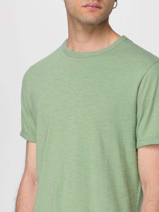 25FW 썬 68 반팔 티셔츠 T35118 84 Green - SUN 68