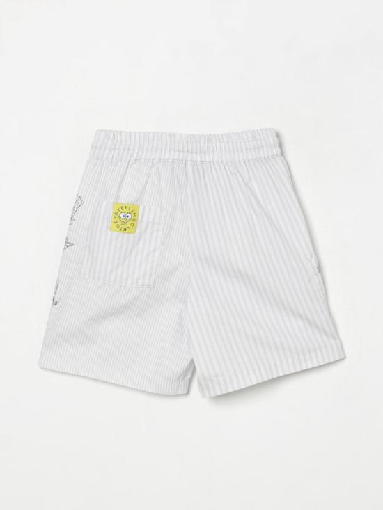 25SS [키즈] 스텔라 맥카트니 쇼츠/버뮤다 TW6S69Z2823 1010 Yellow Cream - STELLA MCCARTNEY