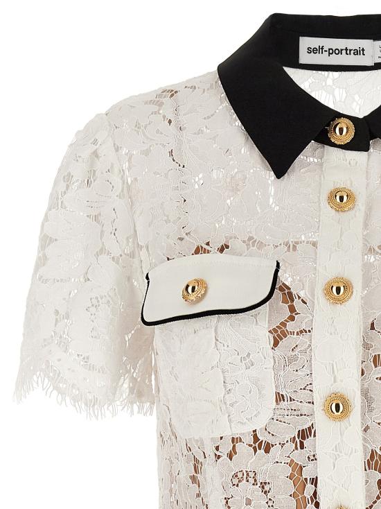 25FW 셀프 포트레이트 원피스 PF25020SWWHITE - SELF PORTRAIT