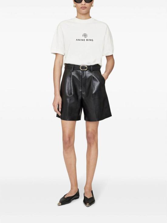  애니빙 반팔 티셔츠 A0810280IVY1 White - ANINE BING