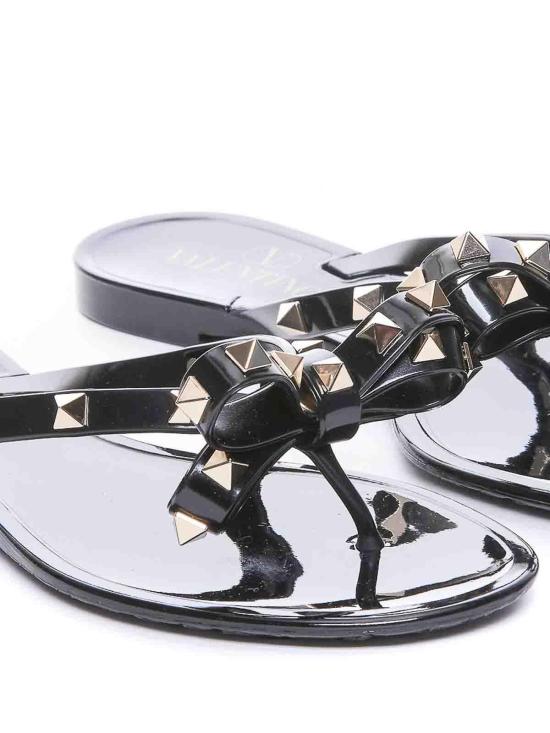 26SS 발렌티노 가라바니 뮬/슬리퍼 S0552PVS0NO Black - VALENTINO GARAVANI