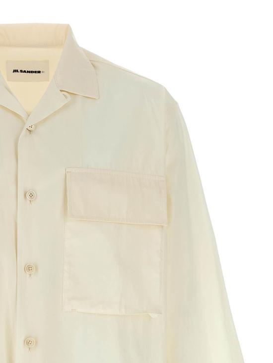26SS 질샌더 긴팔 셔츠 J47DL0167J45292106 White - JIL SANDER