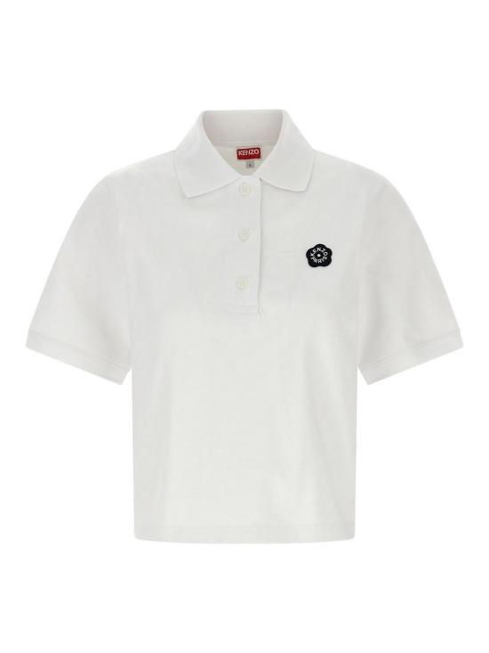  겐조 폴로 티셔츠 FF52TS1604SB01 White