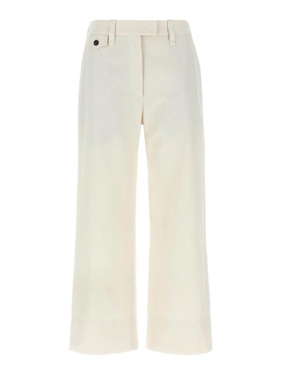 26SS 브루넬로 쿠치넬리 스트레이트 팬츠 ML145P8833C9002 White