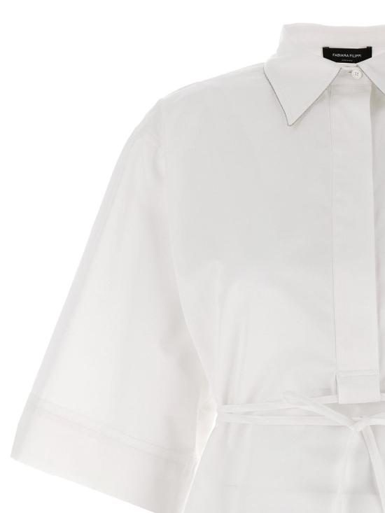  파비아나 필리피 튜닉 CAD275F650L30621 White - FABIANA FILIPPI