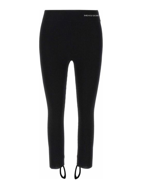  넨시 도자카 스트레이트 팬츠 NDSS25KT066BLACK White