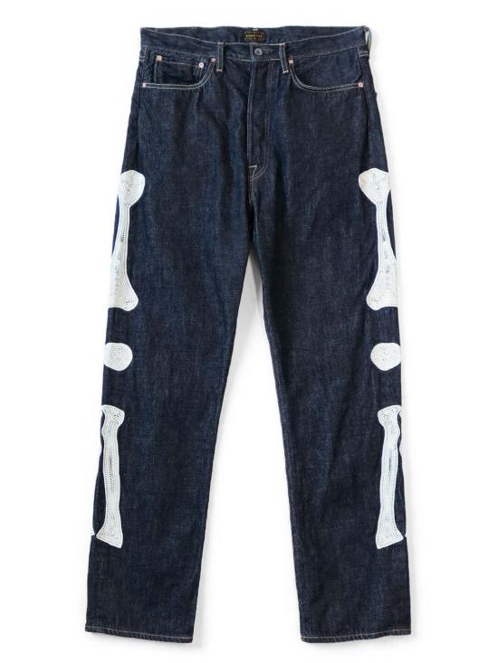  캐피탈 데님 Kapital 12.5oz  멕시칸 턱시도 5 P Okagilly 청바지 인디고