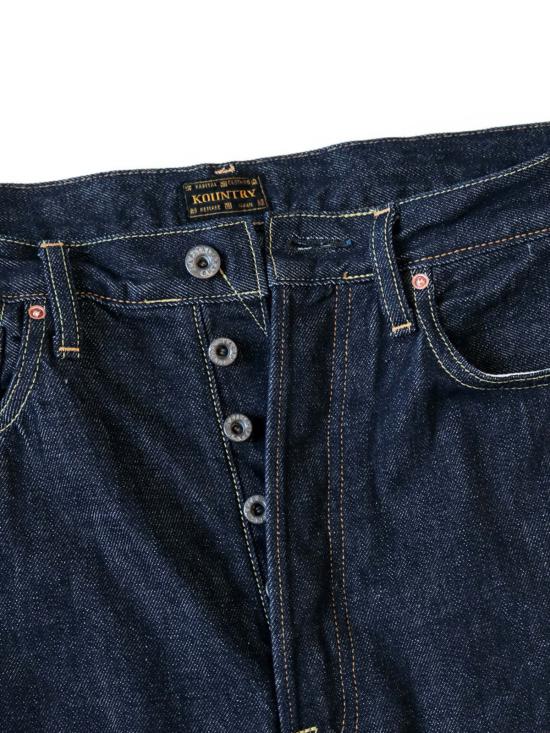  캐피탈 데님 팬츠 Kapital 12.5oz  멕시칸 턱시도 5 P Okagilly 청바지 인디고 - KAPITAL