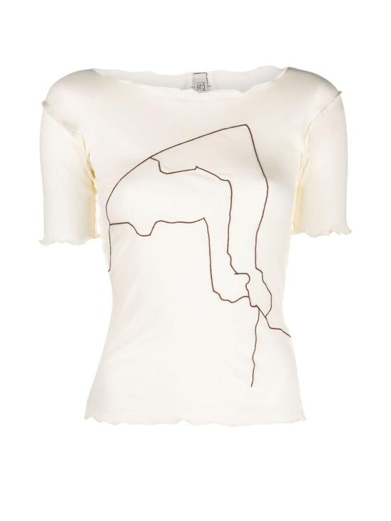 25SS 베이스레인지 반팔 티셔츠 TOARCG000 UNDYED DOM