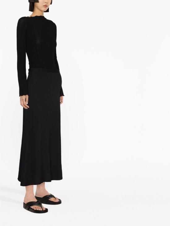 25FW 베이스레인지 긴팔 티셔츠 TTMLRB000 BLACK DOM - BASERANGE