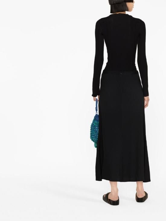 25FW 베이스레인지 긴팔 티셔츠 TTMLRB000 BLACK DOM - BASERANGE