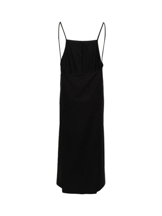 25SS 베이스레인지 미디 원피스 DRYUWS000 BLACK DOM - BASERANGE