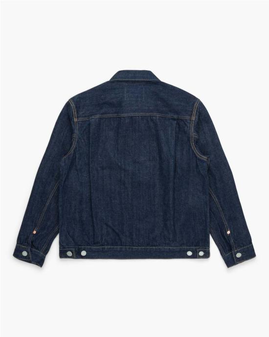  Blue Blue Japan 데님 자켓 블루 블루 재팬 Jk02 타입 II 트러커 재킷 인디고 - OTHER BRANDS