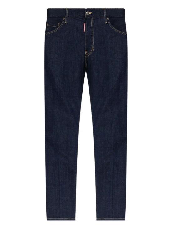 25FW 디스퀘어드2 스트레이트 팬츠 S74LB1741S30664 470 NAVY BLUE - DSQUARED2