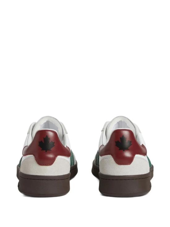 25FW 디스퀘어드2 스니커즈 SNM036401504118 M1373 BIANCO VERDE ROSSO - DSQUARED2