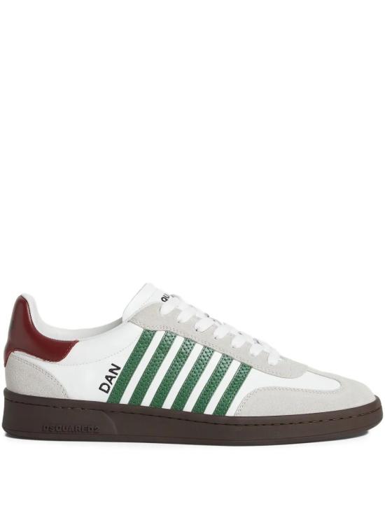 25FW 디스퀘어드2 스니커즈 SNM036401504118 M1373 BIANCO VERDE ROSSO - DSQUARED2
