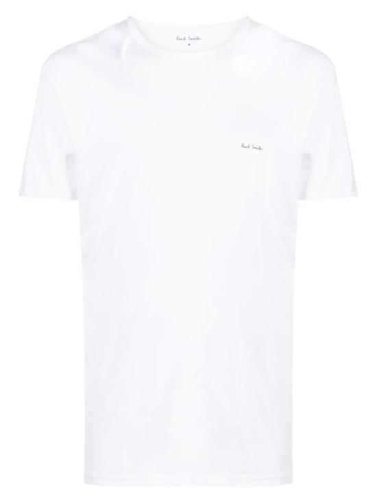 26SS 폴 스미스 반팔 티셔츠 M1A389M3PK 01 WHITE - PAUL SMITH