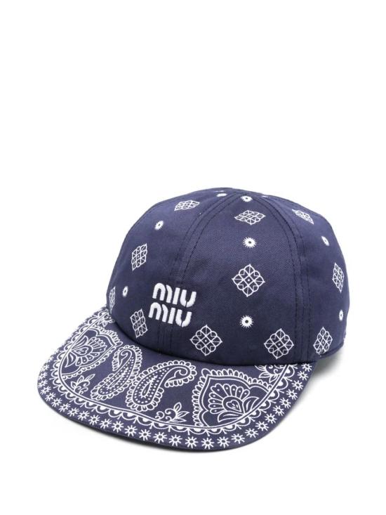 26FW 미우미우 플리스 베이스볼 캡 플리스 베이스볼 캡 5HC3692IC9 F022X - MIU MIU