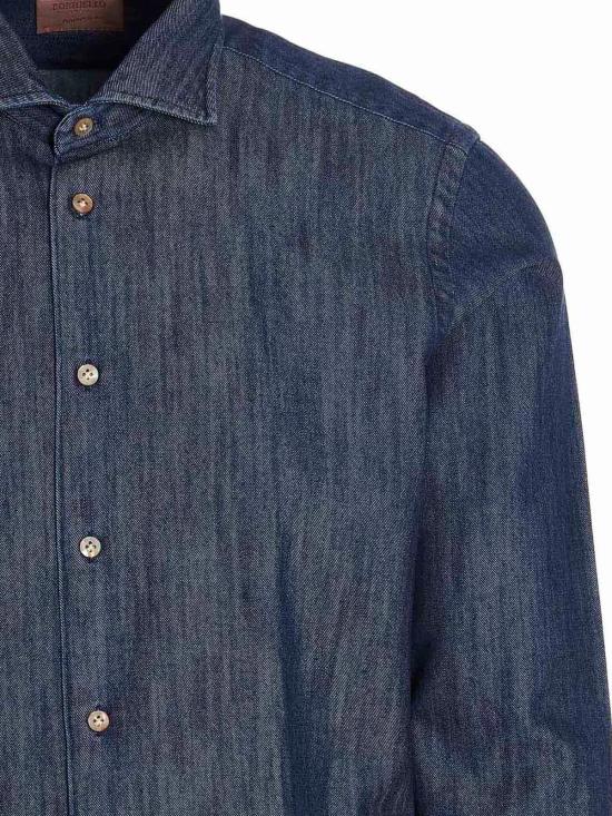  보리엘로 데님 셔츠 130502 Blue - BORRIELLO