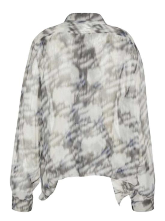  조르지오 아르마니 셔츠 3WHCC074T0480F8NC Grey - GIORGIO ARMANI
