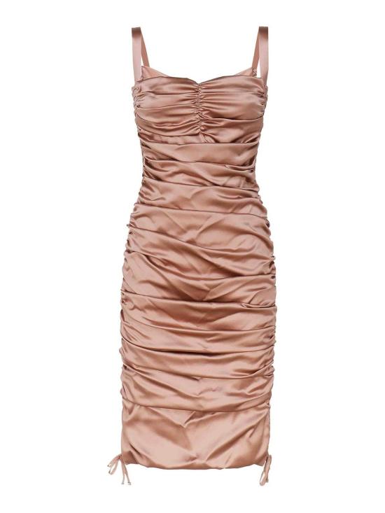 26SS 돌체앤가바나 롱 원피스 F69R6TFURAGM0216 Beige