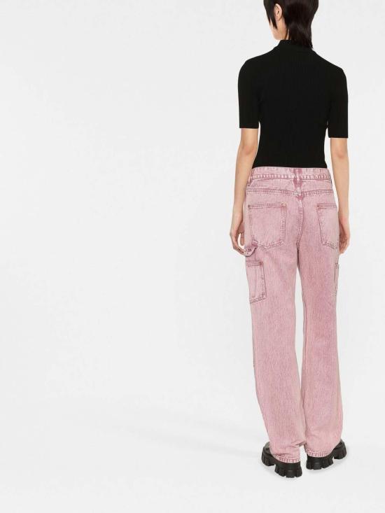 26SS 쿠레쥬 리에디션 니트 탑 숏슬리브 PERMPU026FI00019999 - COURREGES