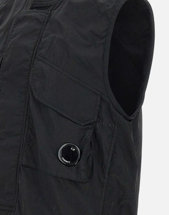 25SS 씨피 컴퍼니 베스트 18CMVE012A005904G999 BLACK DOM - C.P. COMPANY