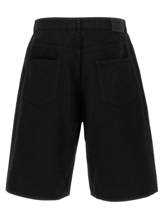  생로랑 숏팬츠 816344 Y34QA 1376 BLACK DOM - SAINT LAURENT