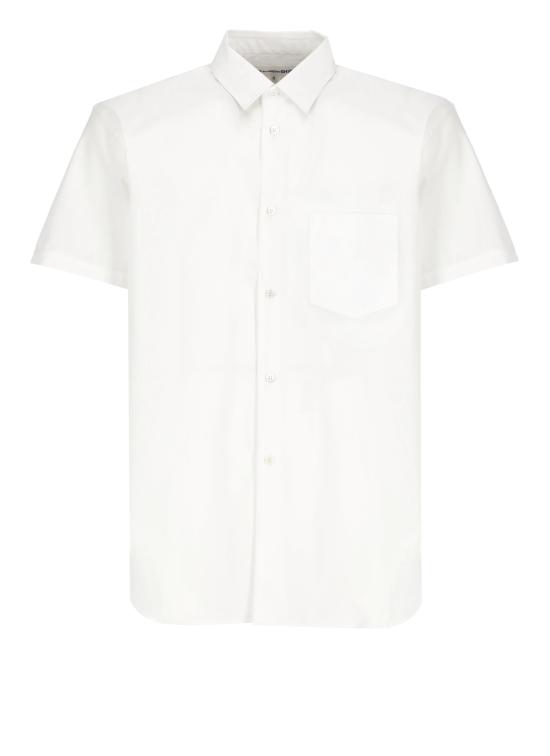 25SS 꼼데가르송 반팔 셔츠 FZB071PER3 WHITE DOM