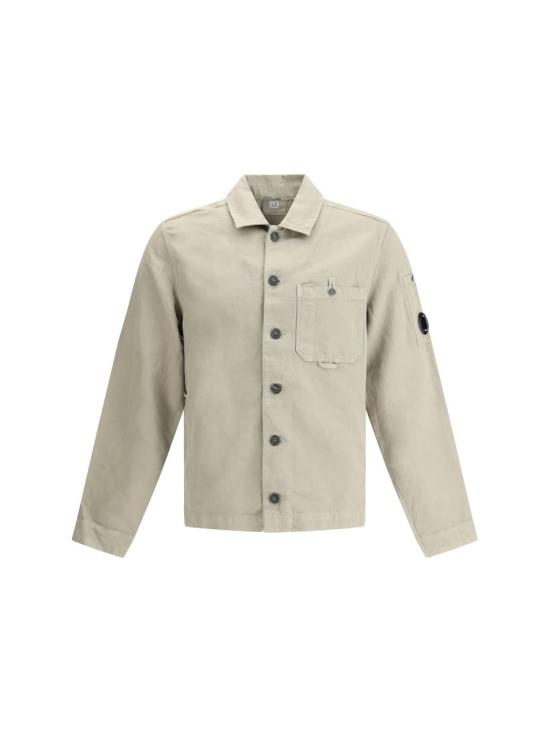 25SS 씨피 컴퍼니 긴팔 셔츠 18CMOS102A006273G327 VINTAGE KHAKI DOM