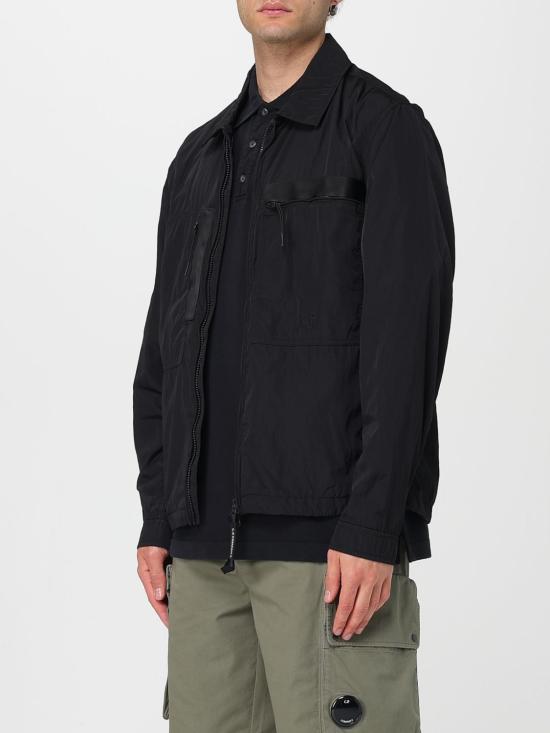 25SS 씨피 컴퍼니 자켓 18CMOS092A005904G999 BLACK DOM - C.P. COMPANY