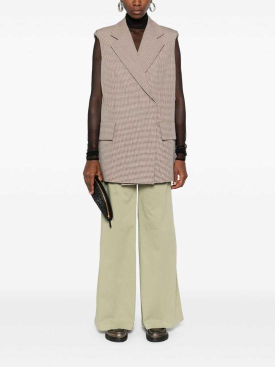  포르테포르테 스트레이트 팬츠 9902MYPANTS6024 Green - FORTE FORTE