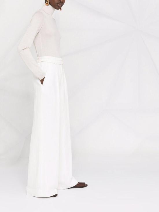  브루넬로 쿠치넬리 터틀넥 M41800063PC9443 White - BRUNELLO CUCINELLI