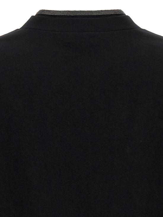  브루넬로 쿠치넬리 반팔 티셔츠 MPT18BD222C101 BLACK - BRUNELLO CUCINELLI